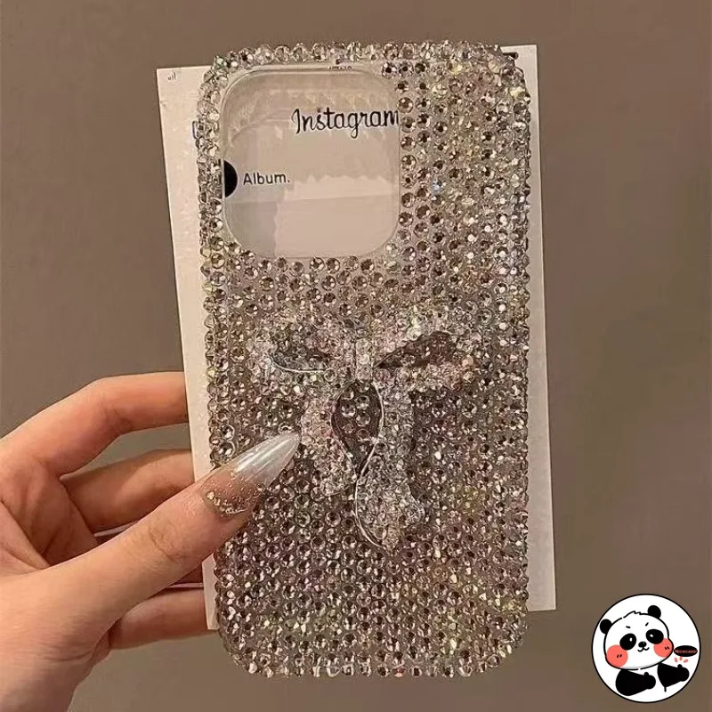 

Luxury Bling Bow Diamond Phone Case For OPPO Reno 7 Pro SE 7Z 6 5 Pro Plus 6Z 5F 5 Lite 4 Pro SE 4Z 4F 4 Lite 3 2 2Z 2F Cover