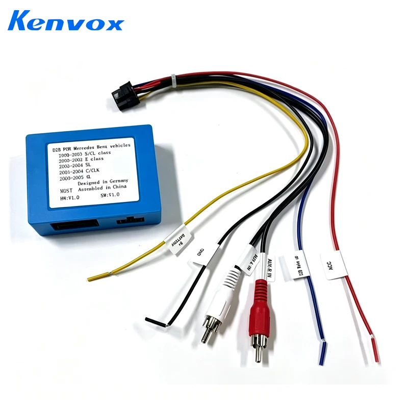 For Mercedes Benz S CL Class E Class SL C CK ML 2000 2003 2005 Car Optical Fiber Decoder Box Amplifier Adapter BOSE Audio