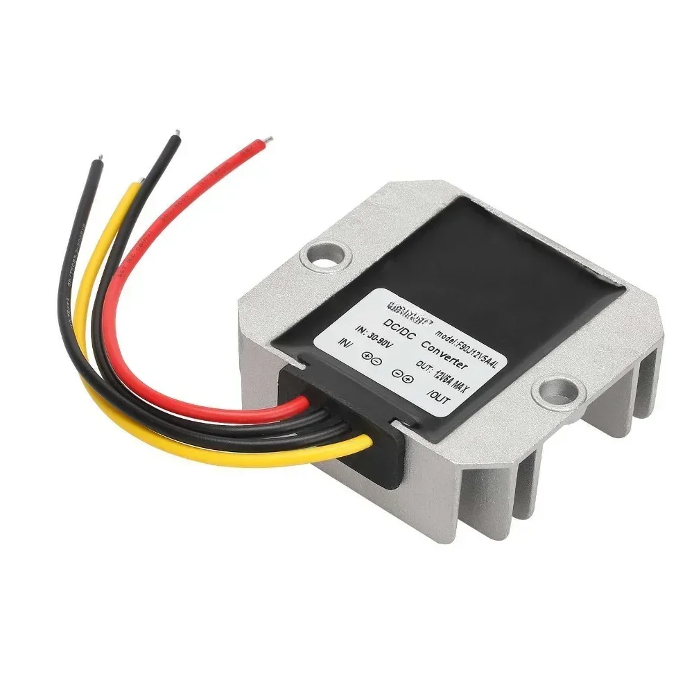

30-90V Input Range DC-DC Converter Max Output 5A Aluminum Alloy Housing 30 To 90 Volt Power Converter Dc Converter