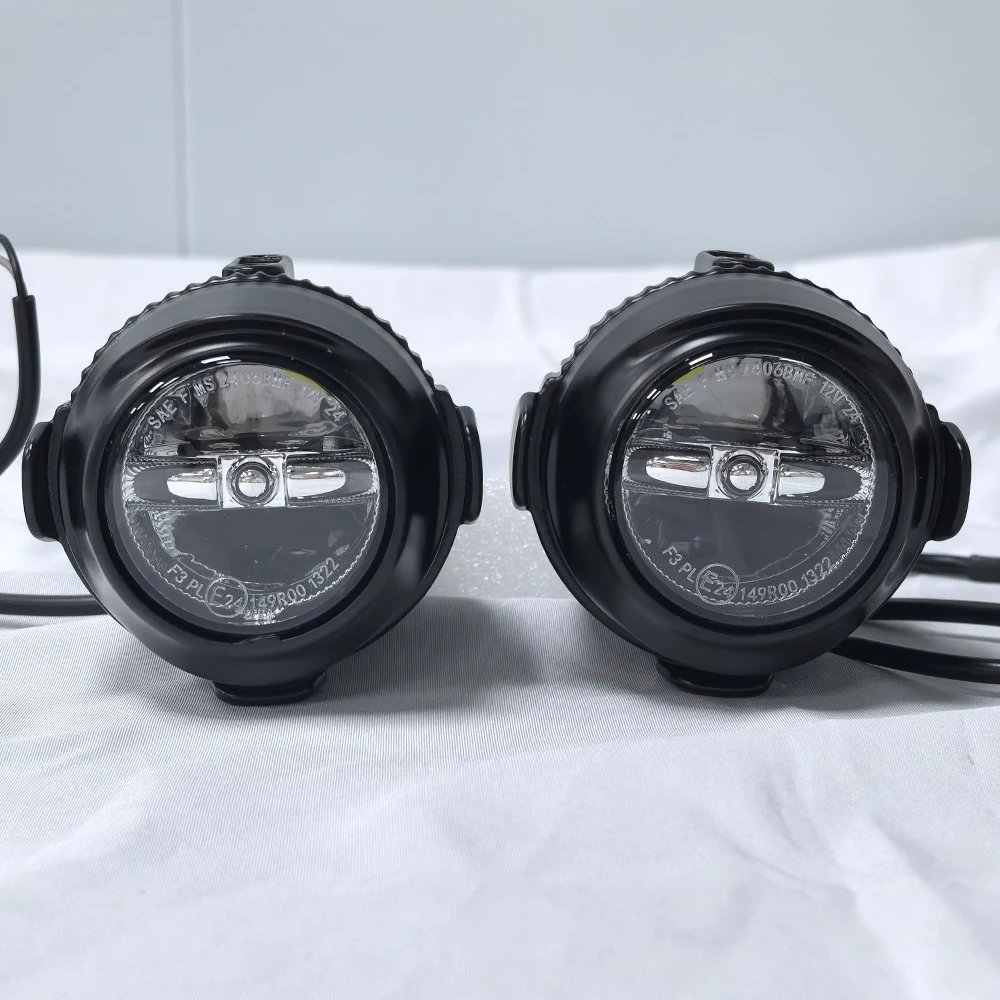 

For Honda NX500 NX400 Africa Twin 1100 Transalp 750 CB500X NC750X NC700X LED Fog Auxiliary Lights Motorcycle Driving Lamp E24