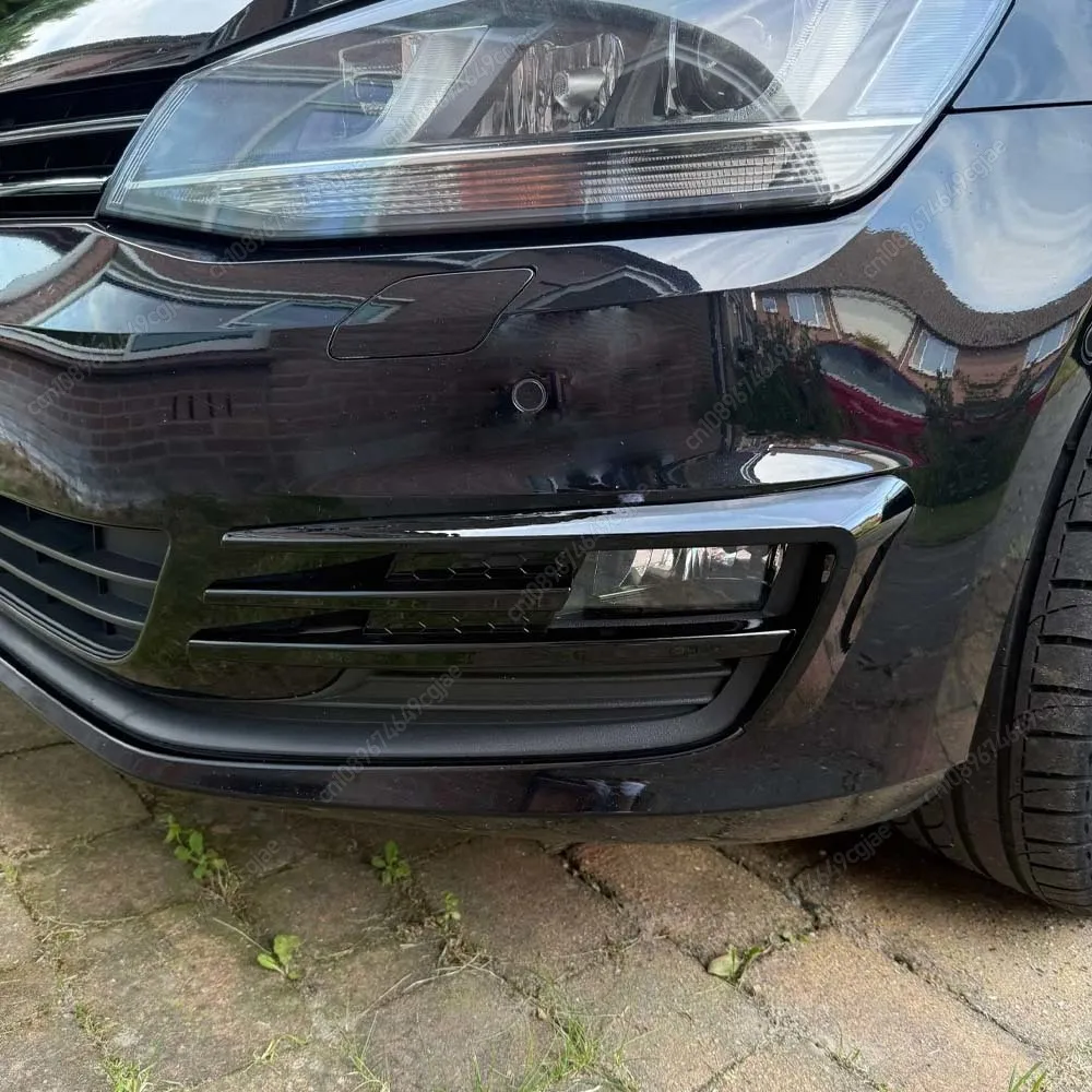 

Передний бампер, спойлер, противотуманные фары, решетки, крышка для бровей, ABS, глянцевая черная накладка для VW Golf 7 7,5 MK7 MK7.5 2012-2020 Тюнинг