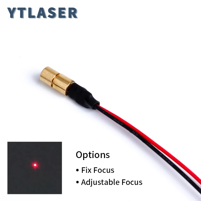 

Hot Sale D4x13.7mm 635nm Red Dot 1mW 5mW MINI 3V Laser Module Industrial Locate Laser Head LD Module Laser Medical positioning