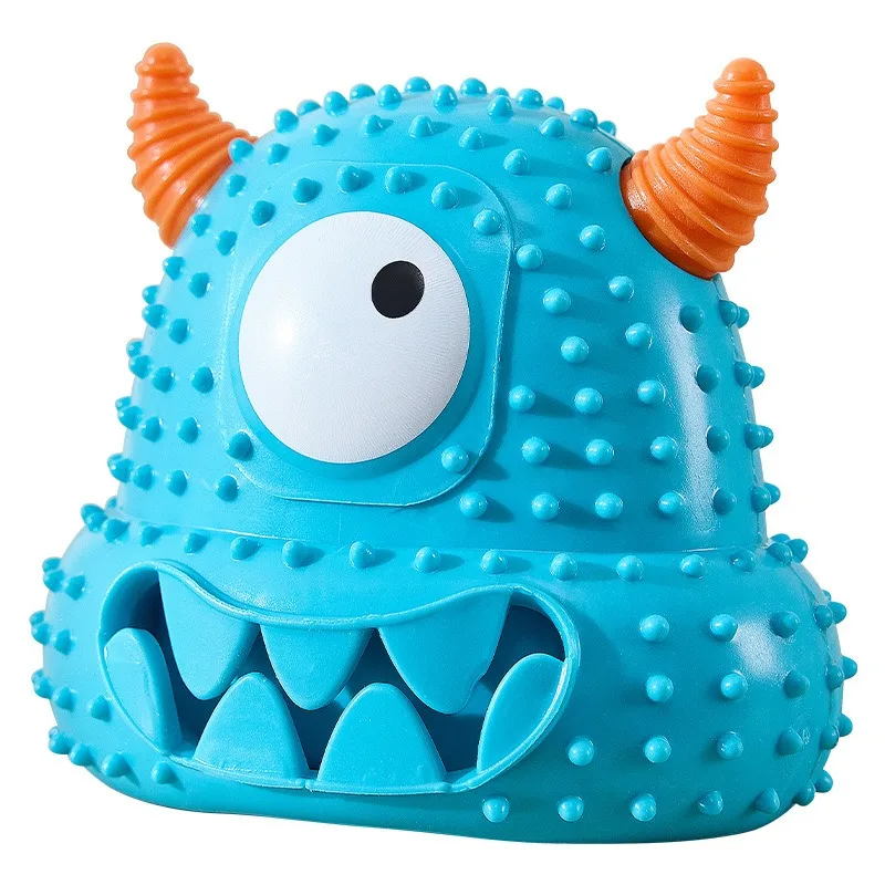 

Squeaky Monster Dog Toys Durable Bite Resistant Chew Interactive Pet Toy Easy To Clean Puppy Training Play For Small Medium Dogs