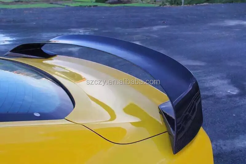 Suitable for Customized carbon fiber GT35 spoiler wings Suitable for Ford Mustang 2015 view 3