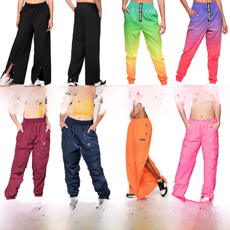 ZW Workout Clothes Dancing Casual Men's and Women's Quick-Drng Loose Trousers J053 36 65 78 96 97