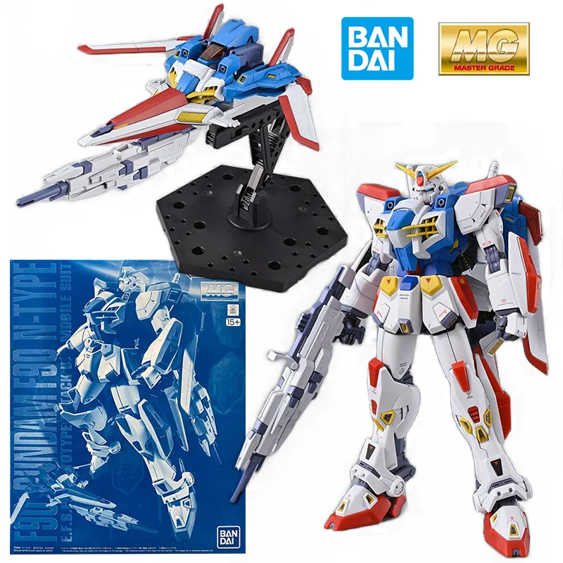 Bandai Namco PB MG 1/100 Gundam F90 N-Typ 20 cm Anime Original Action Figure Montieren Modell Kit Spielzeug Geburtstag geschenk Sammlung