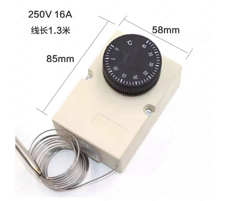 30-110C Dial Temperature Controller Temperature Regulator Knob Thermostat Temperature Control Switch for Heater
