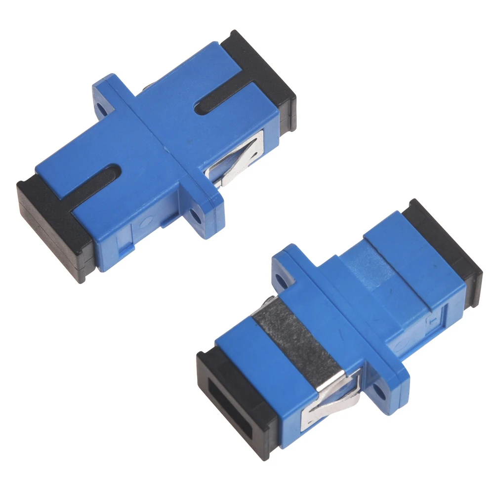 FTTH SX SM SC/UPC glasvezeladapter keramische ferrule voor netwerkapparatuur, glasvezelkabelconnector - duurzaam en laag invoegend