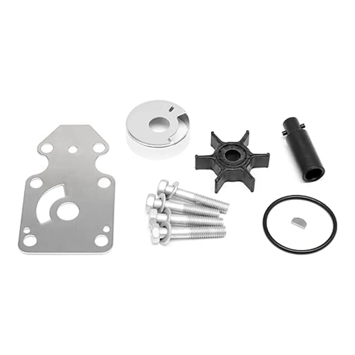 Water Pump Impeller Repair Kit for Yamaha Outboard 8hp 9.9hp Ship Marine Boat Engine Part 68T-W0078-00 68T-44352-00