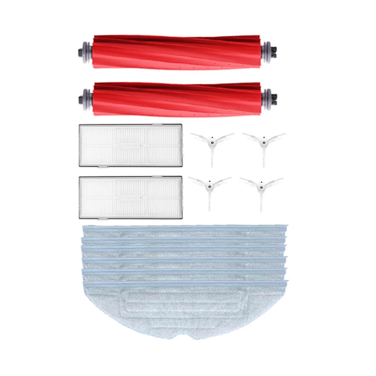 ل S7 T7S زائد G10 G10S برو فراغ روبوت استبدال ممسحة تنظيف الملابس فرشاة تصفية خرقة الملحقات-ABLM
