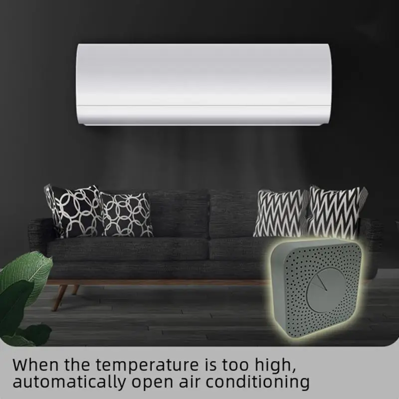 Tuya Wifi/Zigbee Luchtkwaliteit Sensor Luchtdoos Formaldehyde Voc Temperatuur Vochtigheid Co2 Sensor Smart Life App Afstandsbediening