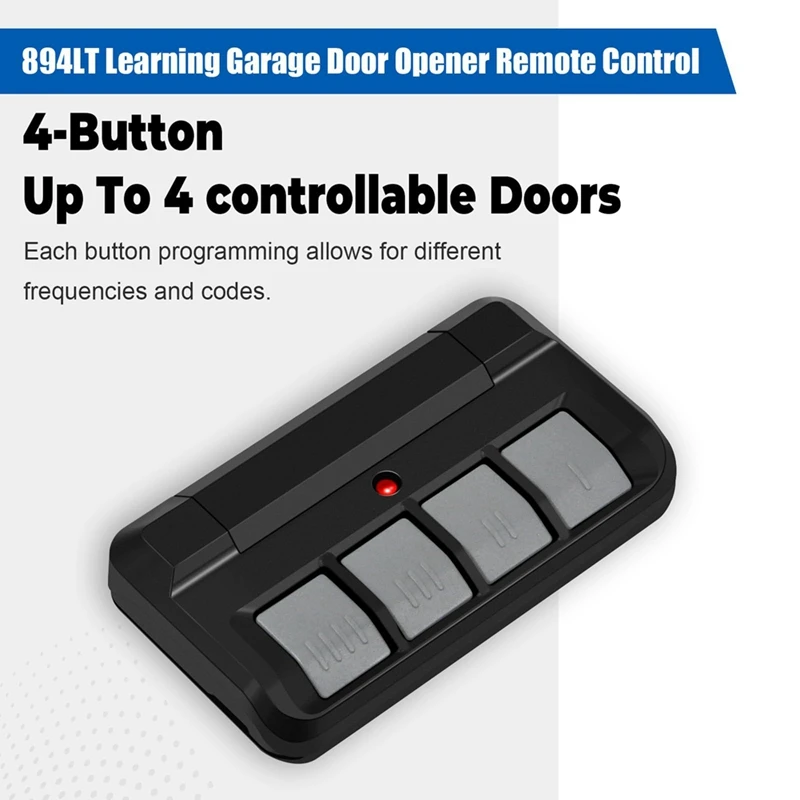 2Pack 894LT Door Opener Remote Replaces 811LM 61LM 361LM Remote Learning Garage Remote Control Compatible For Liftmaster Durable