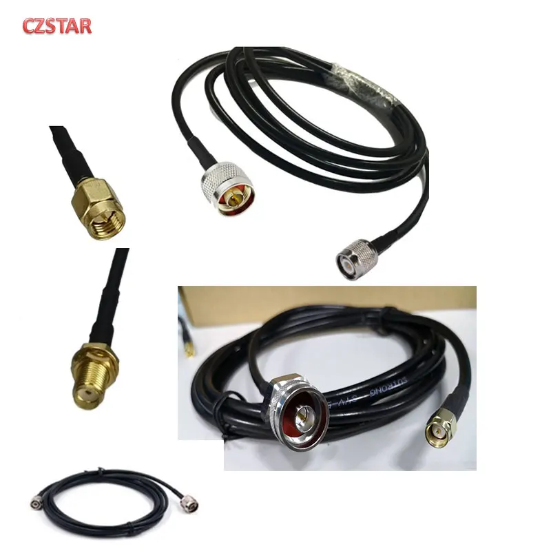 1-10m cable length for longe uhf rfid antenna alien impinj speedway r420 r2000 reader with PR-TNC/ TNC /SMA /N connectors