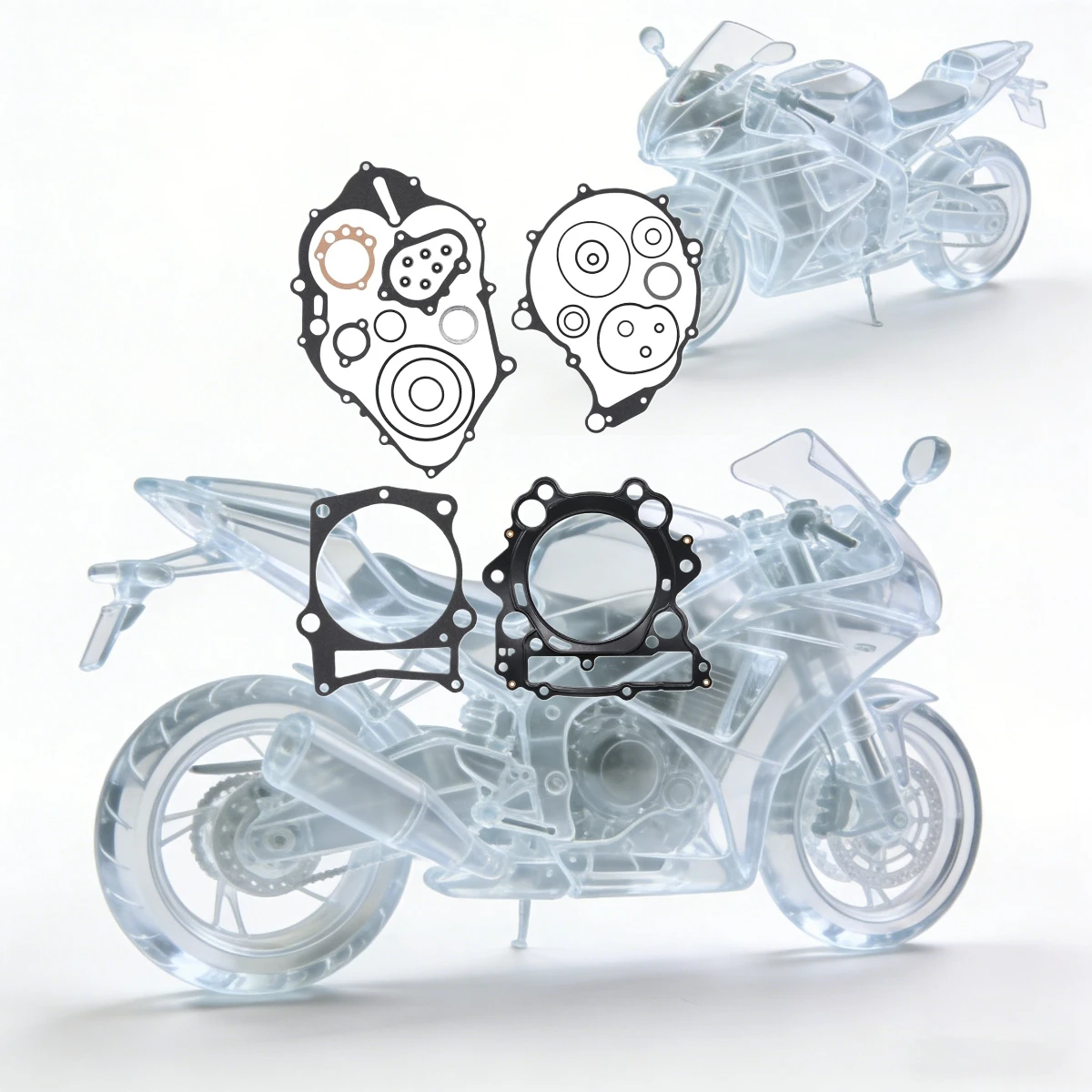 ガスケットキット-トップとボトムエンドセット-ヤマハ-ラプター-660-660r-2001-2002-2003-2004-2005-に適合