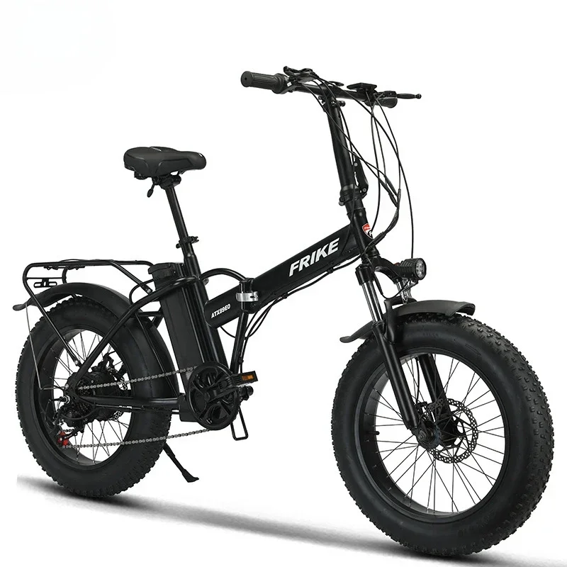 Cheap Price  20 Inch 350W 500W 750W 36V 48V 10AH 15AH 20AH SHlMANO 7 Speed Folding E Bike Fat Tire Electric Bike