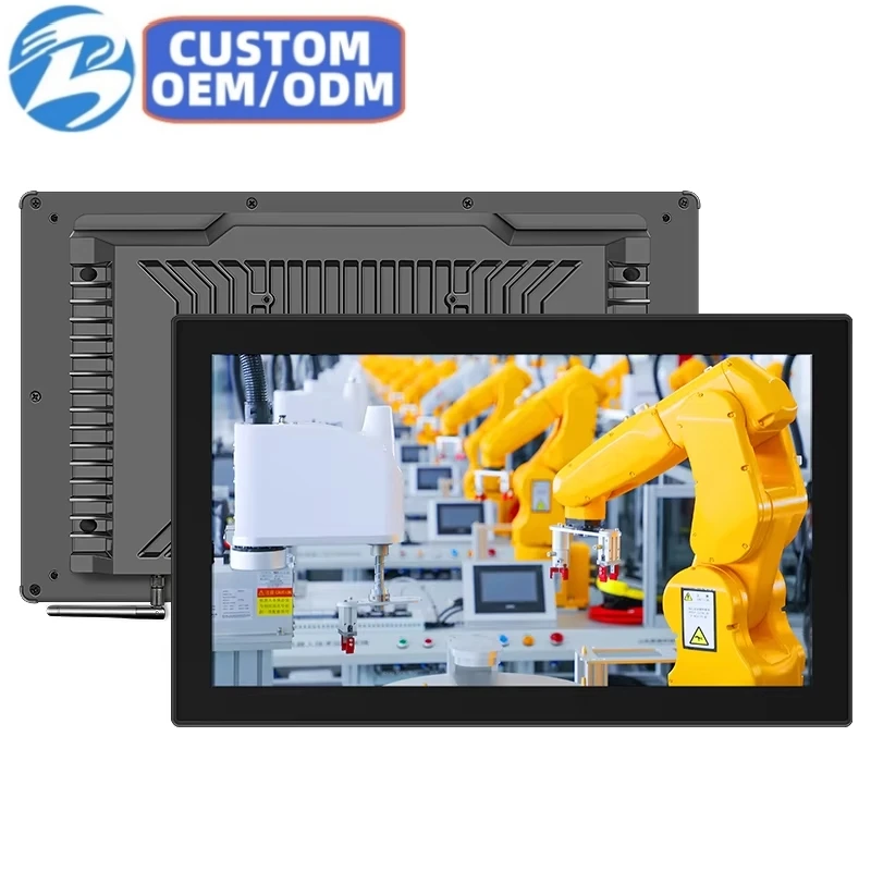 

15.6 Inch Industrial Tablet Pure Flat Touch Screen Ip65 Waterproof Panel Pc Android Industrial All In One Pc