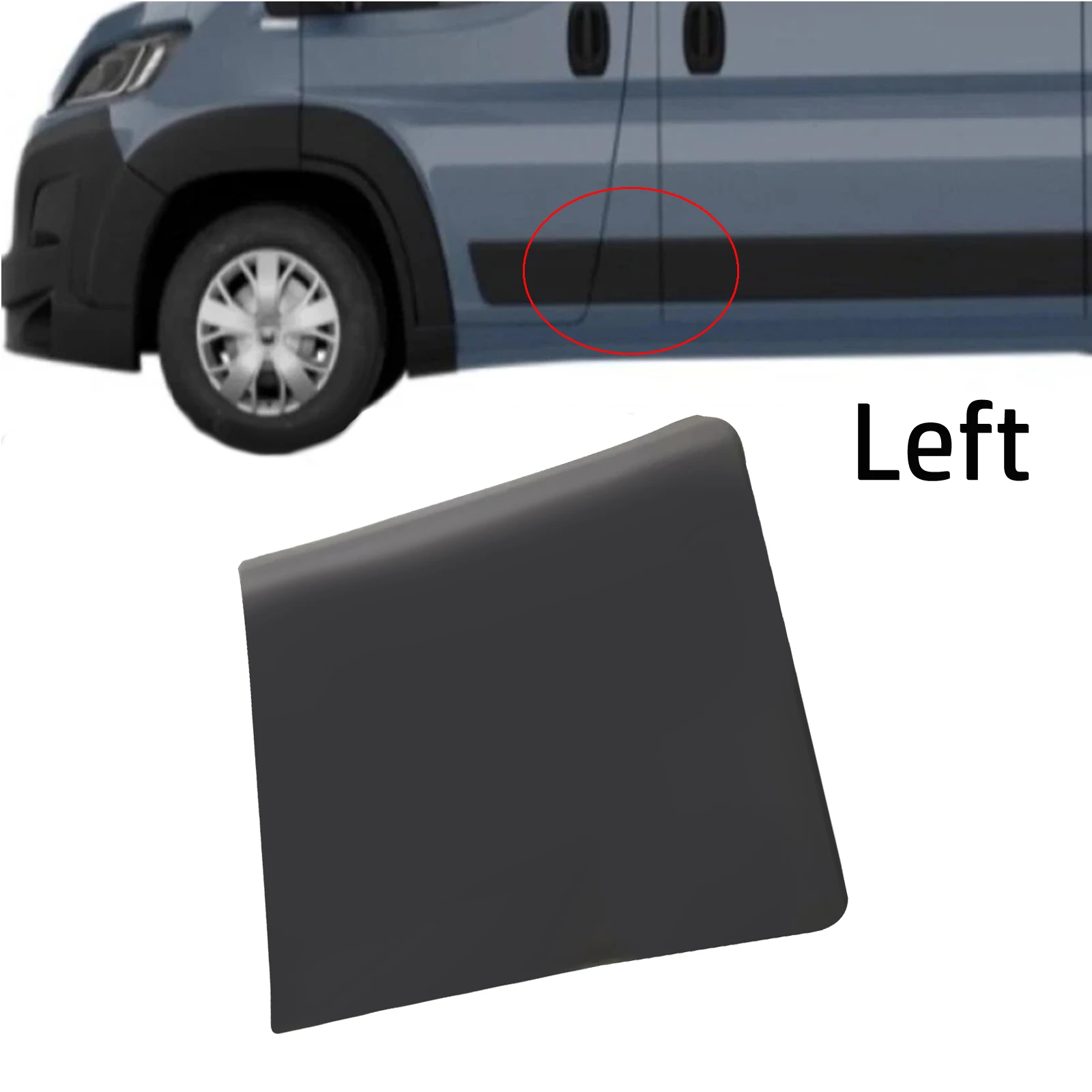 Pillar Molding Front Left Trim Car Repair Compatible With Boxer Compatible With Relay Direct Fitment For Fiat Boxer