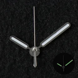 9.5*14.5*14.5mm NH35 Watch Hand for Nautilus NH35 NH36 Movement Watch Needle Hands Green Lume Silver Vintage Accessories