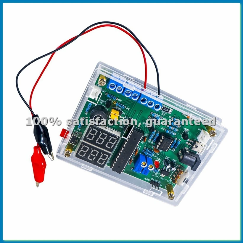Multi-Function Meter DIY Soldering Kit Voltage Current Temperature Measurement PWM Signal Generator Loose Part TJ-56-693-ABLL