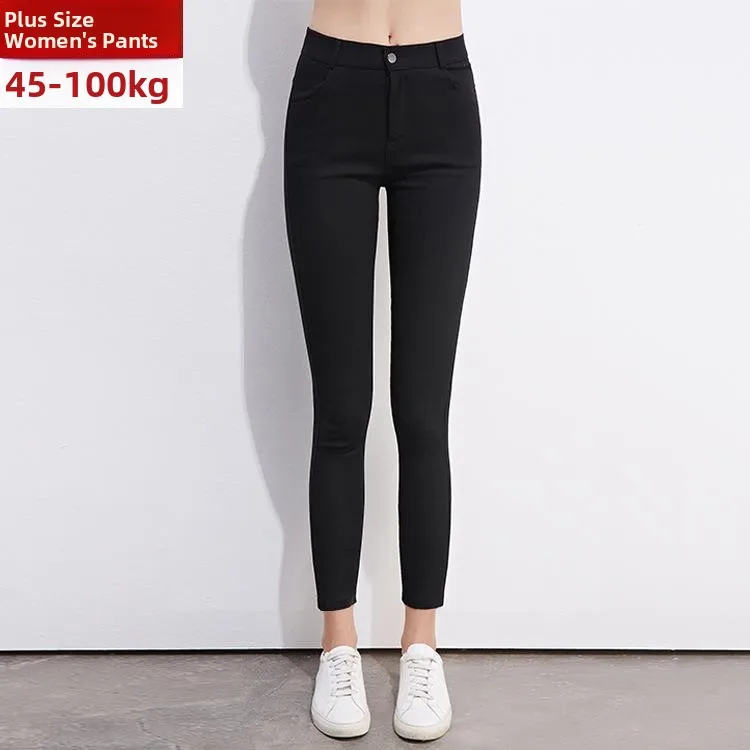 

Slim Fit Single Zipper Stretch Pencil Pants for Women Long Trousers Autumn Faion Basic ential Leggings