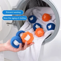 Laundry Balls Pet Hair Collector for Washing Machine Reusable Laundry Lint Catcher Removes Lint From Clothes Pet Cat Accessories