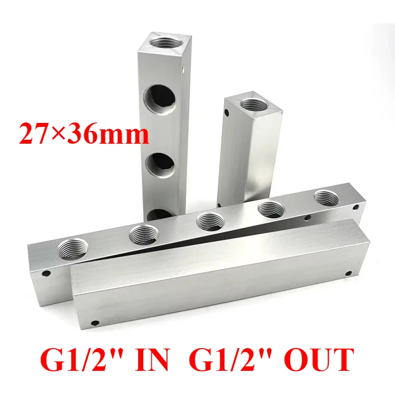 (Port To Port 50mm) 27x36mm G 1/2