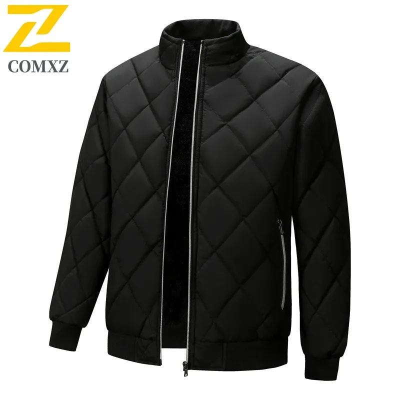 ​Men Outdoor Casual Windbreaker American Style Medium long Coat Waterproof Cotton Jacket Windproof Spring Autumn Fashion Parka​