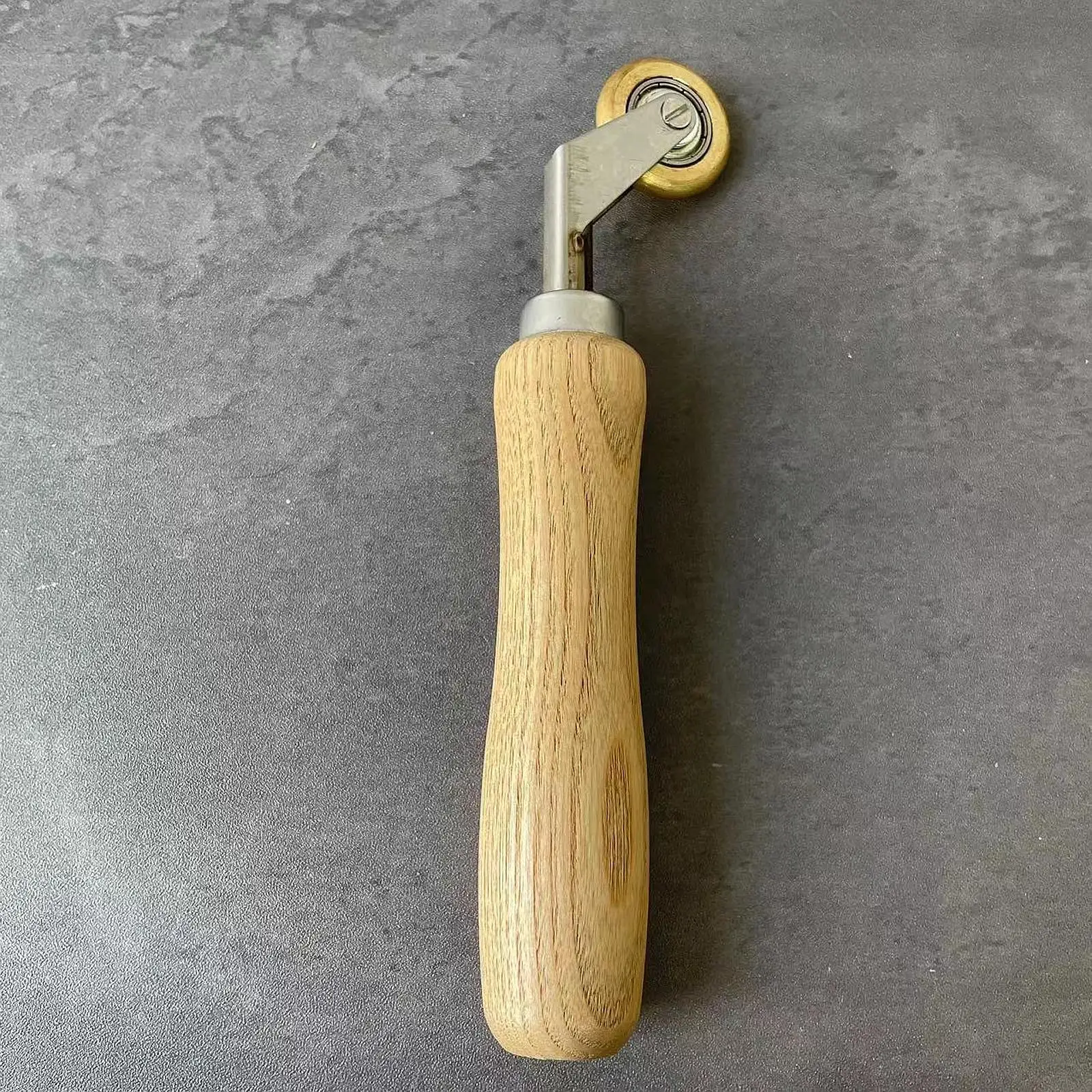 

Ролик для шва обоев, пресс-ролик для кромок, удобная ручка, деревянный алюминиевый сплав