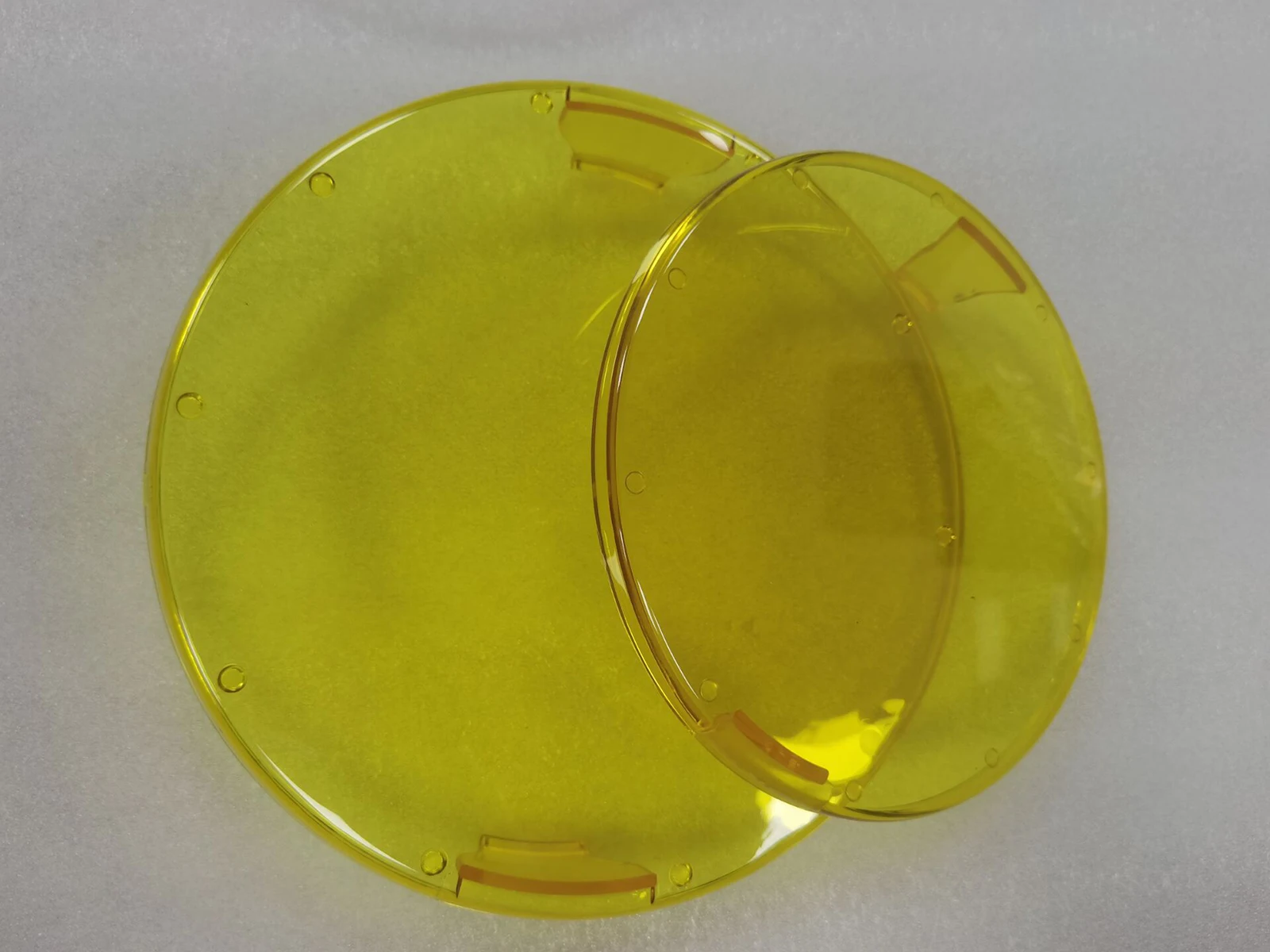 7 in 9 inch Led Driving Light Cover Spotlights Headlight Cover Round Yellow/Black/Clear Protector Shade for Car ATV Truck SUV