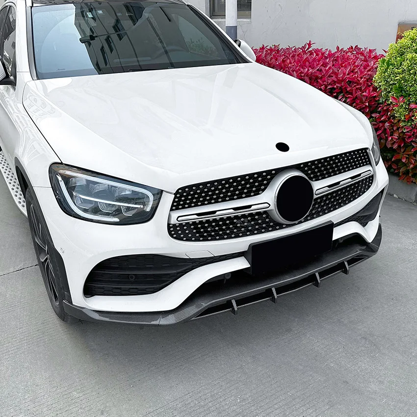

Для Mercedes Benz GLC-Class X253 GLC200 260 300 2020-2022 AMG передняя губа передняя лопата передний диффузор