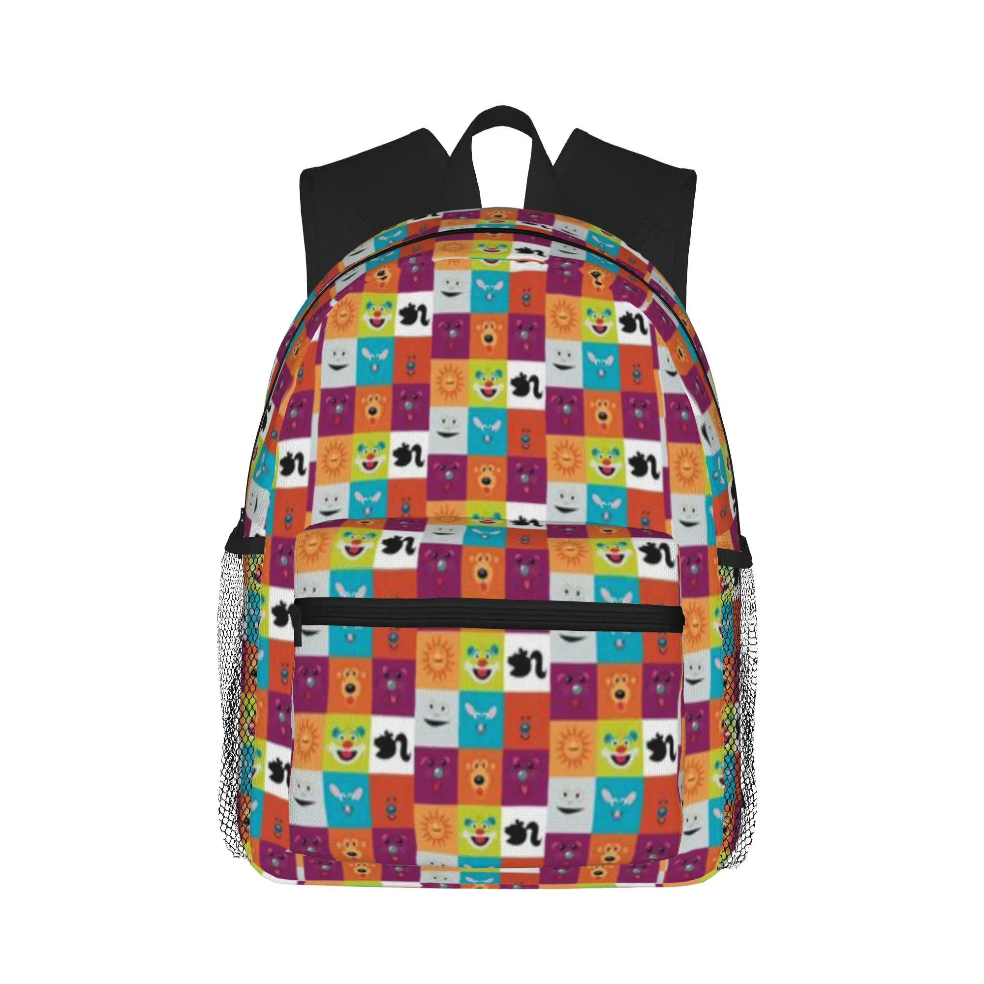 Bear in the big blue house  Casual Backpack for Students and Adults Feminina backpack