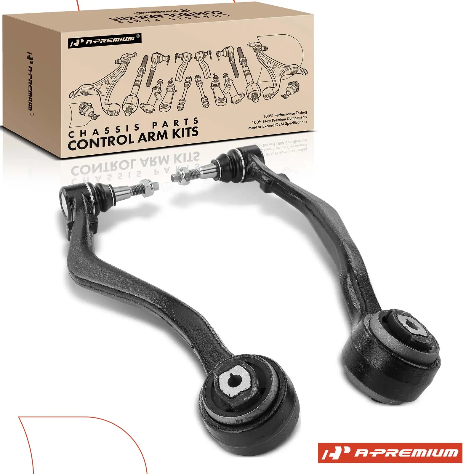 A-Premium 2x Front Lower Forward Control Arm with Ball Joint for Chevrolet Camaro 2010-2015
