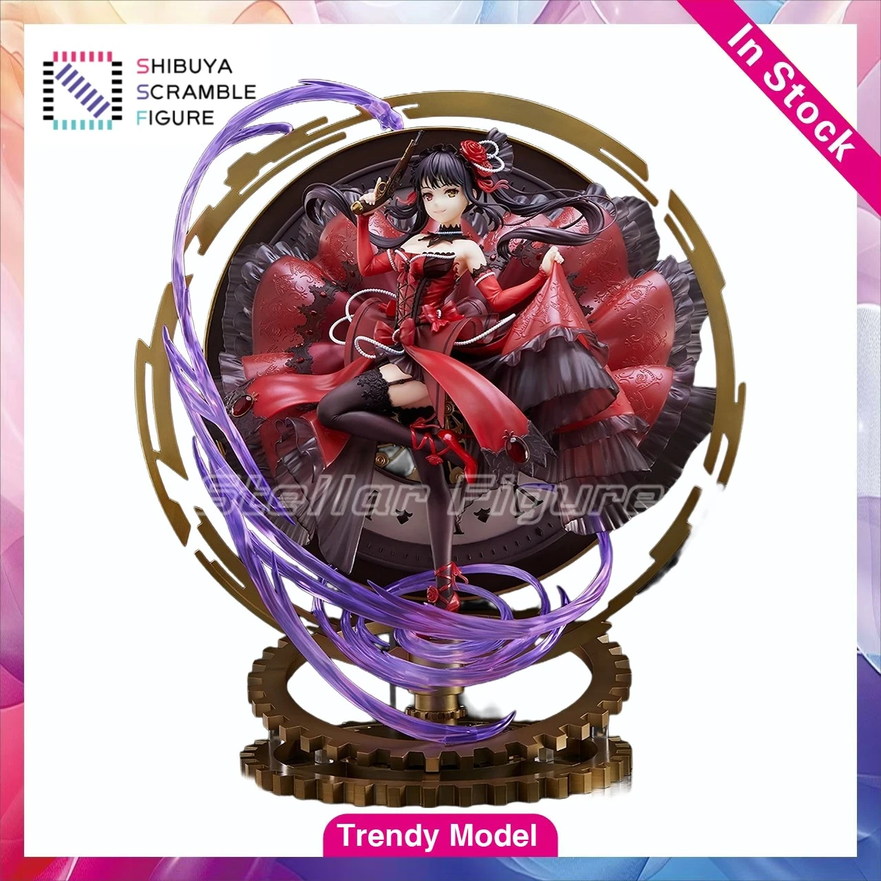 

В наличии: Фигурка Alpha Satellite SSF EStream Battle Kurumi Tokisaki 1/7, модель, игрушка, подарок, коллекционный предмет, украшение.