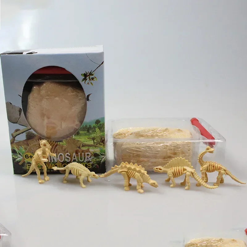 Dinosaur Fossil Dig Kit for Kids – STEM Educational DIY Archaeological Excavation Toy with Dinosaur Skeleton Model Science Gift view 4
