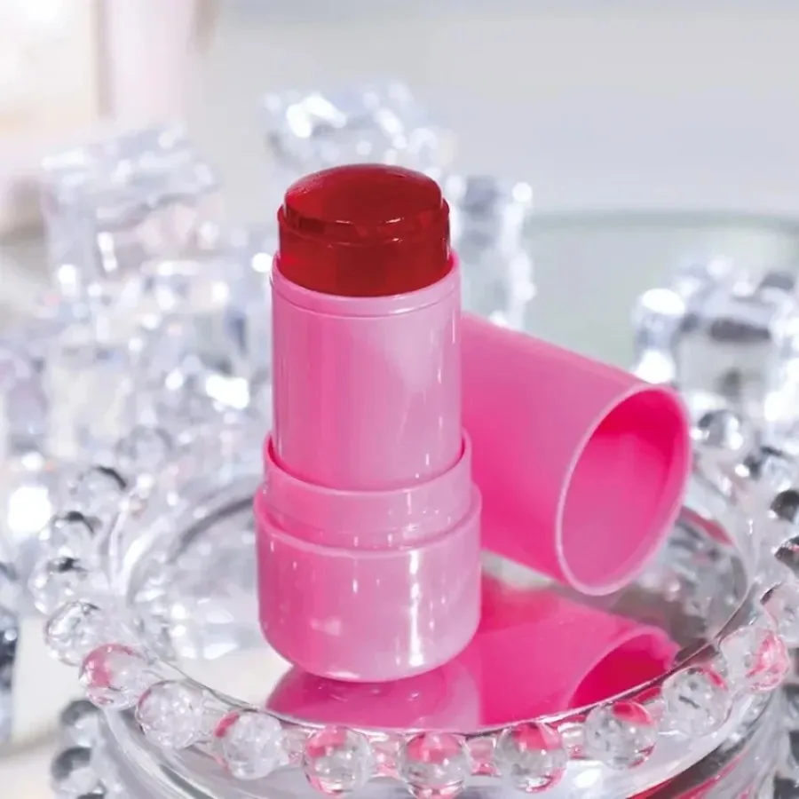 Private Label 4 kolory Jelly Blush Stick Gładki Nawilżający Łatwy do kolorowania Nieblaknący Makijaż Q Bullet Blush Stick Bulk
