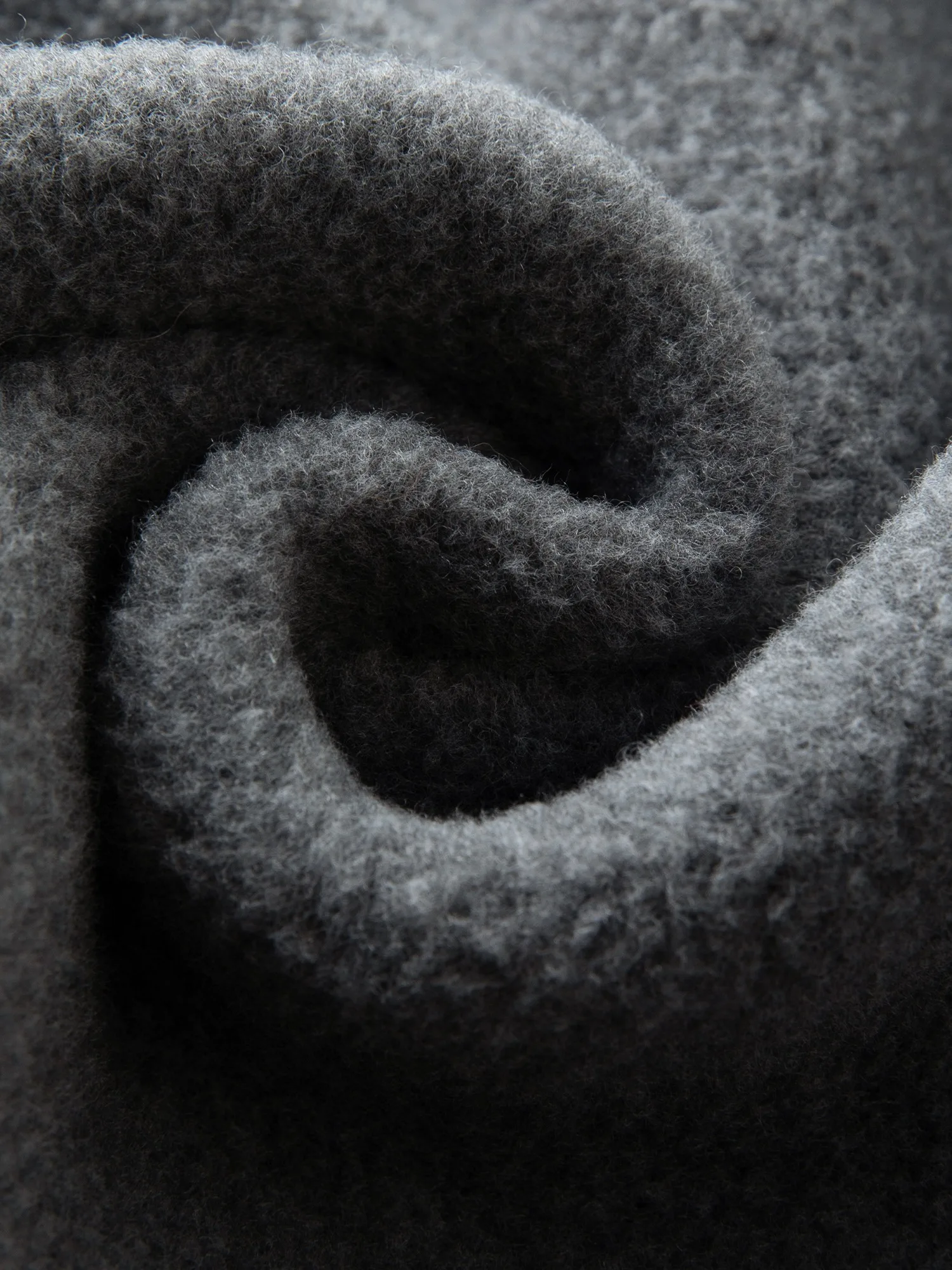 DUSHU 2025 سويت شيرت نسائي شتوي من الصوف مع ياقة نصف سحاب - بلوزة ضيقة بأكمام طويلة لملابس خارجية غير رسمية #5