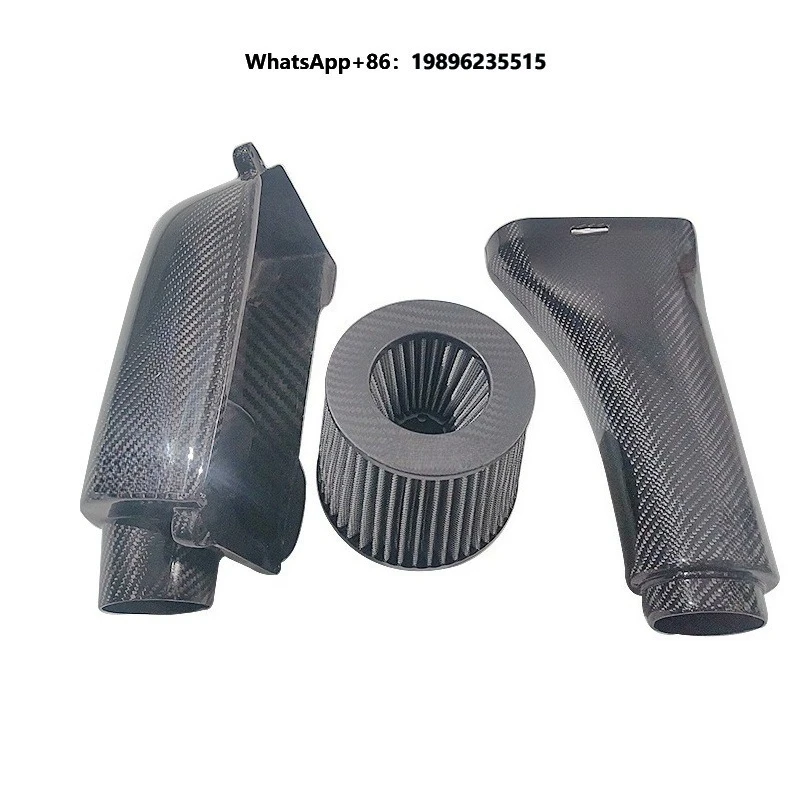 Automotive Parts Suitable For C200 C260 C300 W204 1.8t Dry Carbon Fiber Cold Air Intake System Kit