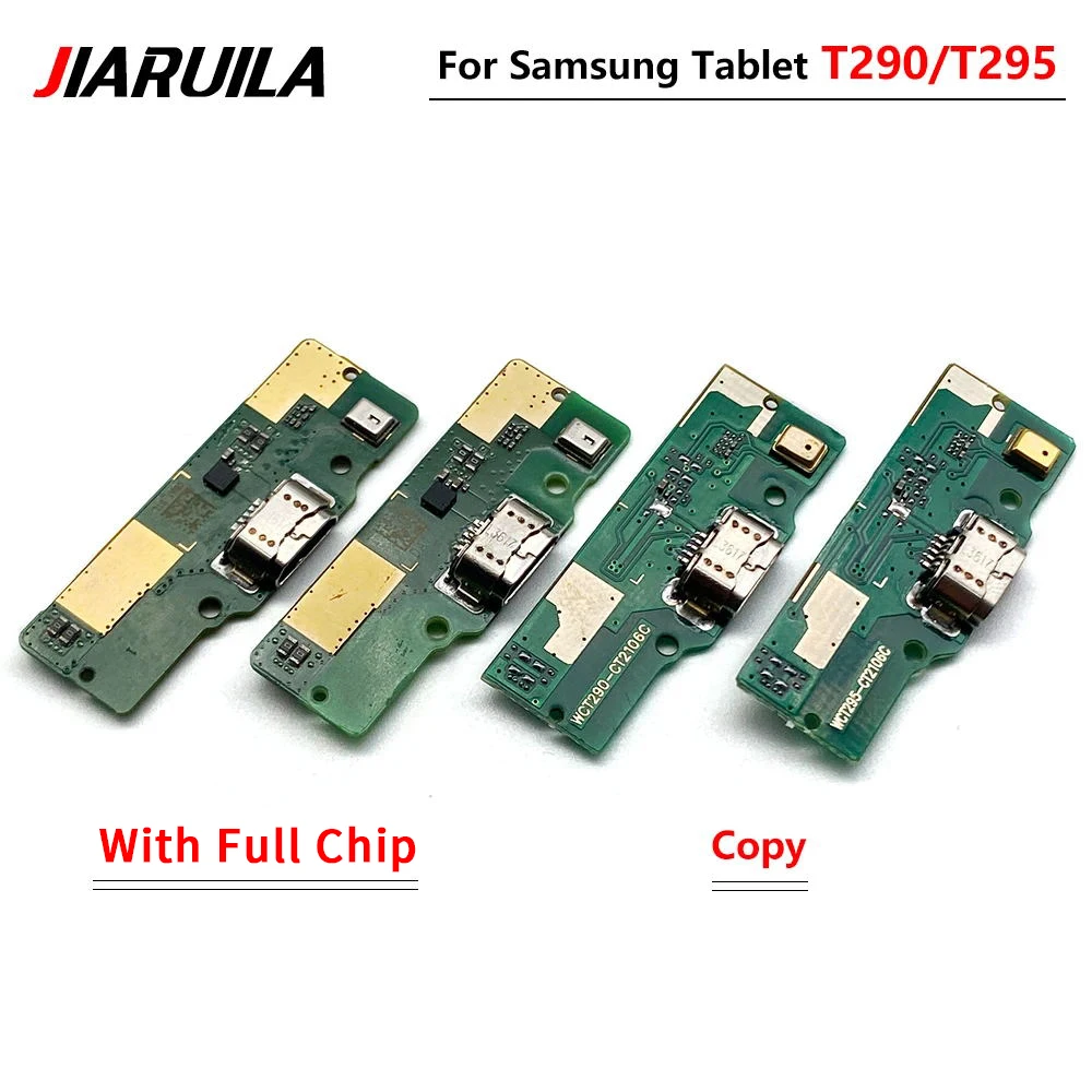 Charging Dock Board For Samsung Tab A 8.0 2019 SM-T290 T290 SM-T295 T295 Charger Port Connector Flex Cable