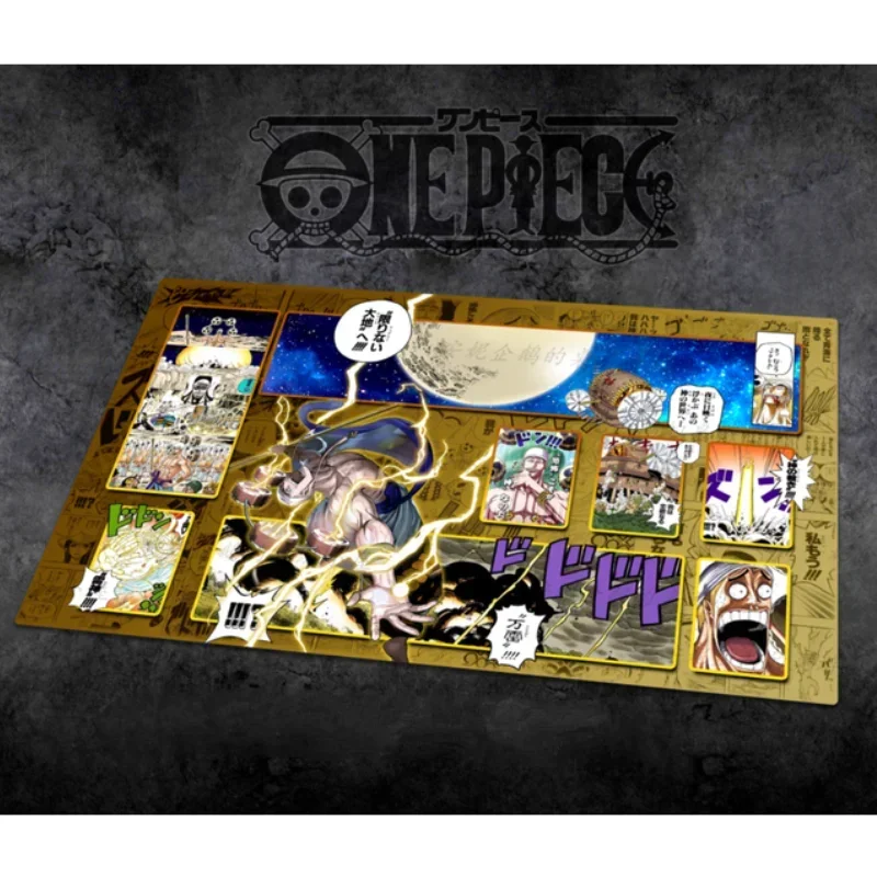 Anime One Piece OPCG Dedicated GAME Card PlayMat Battle Against Luffy Law Perona Robin Sakazuki Comic Book Series Toys 60*35cm