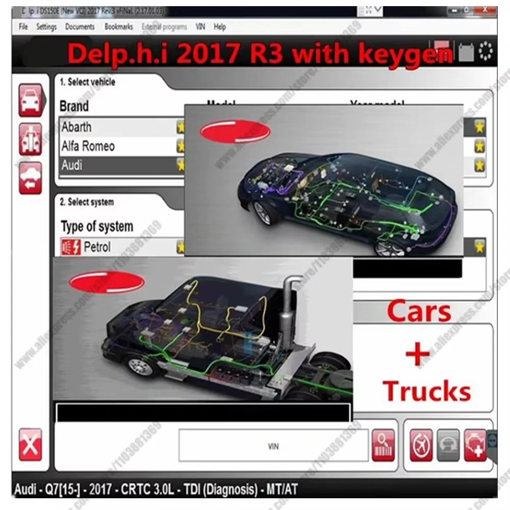 Herramientas de diagnóstico de coche y camión, dispositivo con Keygen Delphis 2021,11 R3 VD Ds Tcs 2017, 2021.10b Delphis, noved