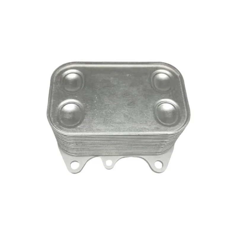 Enfriador de Aceite de Motor, Radiador de Aluminio 03L117021C Compatible con A3, Passat, Seat, Skoda 2026, Pieza de Repuesto a Prueba de Fugas