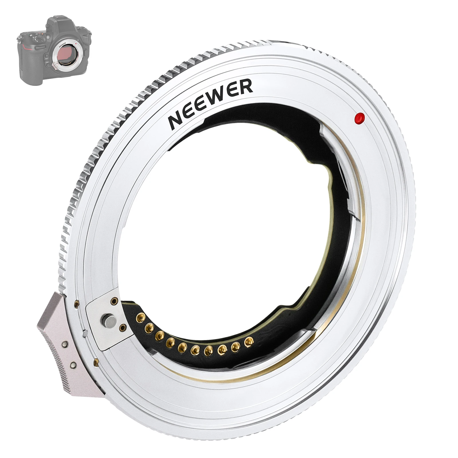 NEEWER-lente de montaje FE/E a cámara con montura Z, adaptador de enfoque automático para Tamron Sony Sigma FE, lente de montura E, cámara con montura Nikon Z