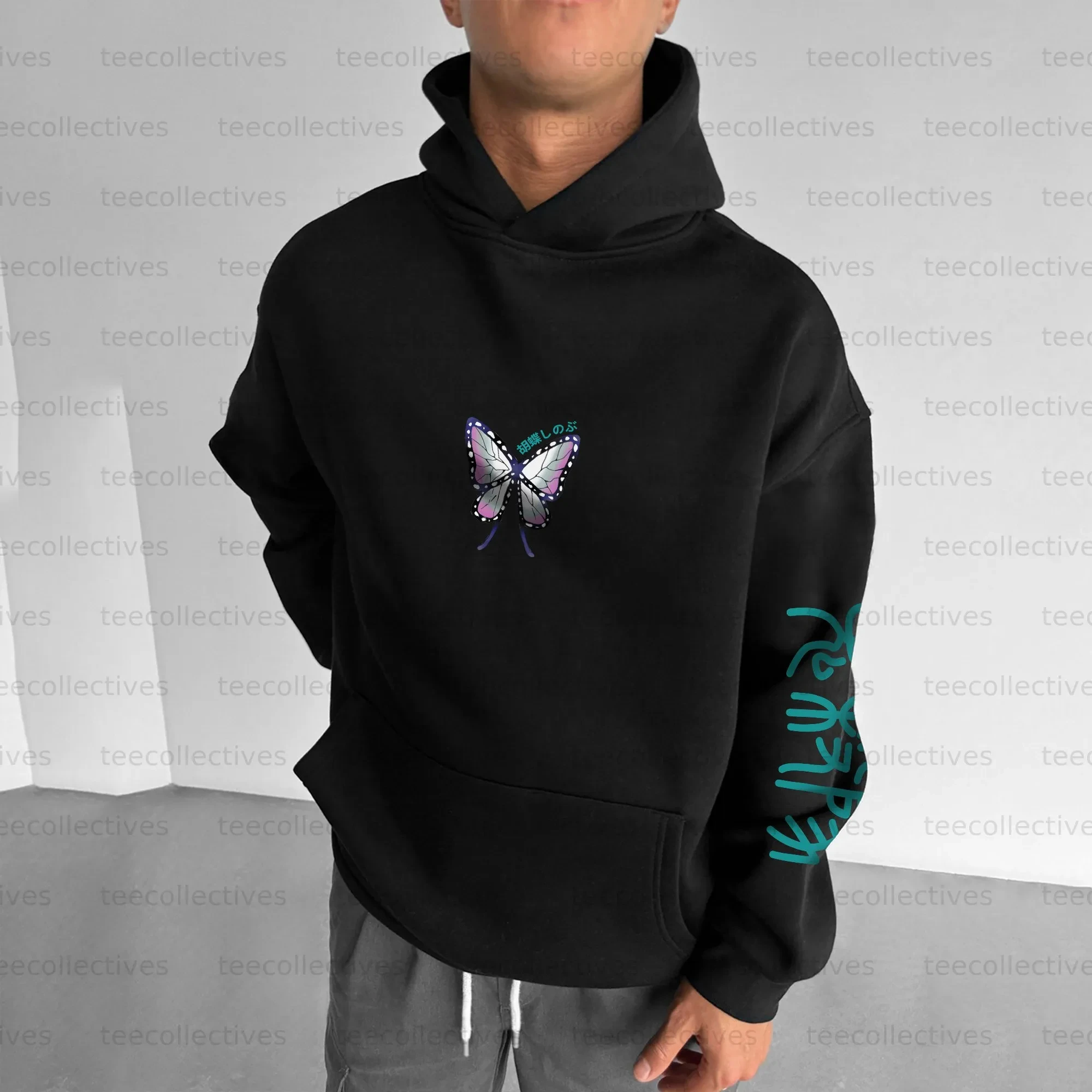 Demon Slayer Eltern-Kind-Kleidung Herbst und Winter Japanische Hotblooded Animation Classic Character Hoodie Herren und Damen