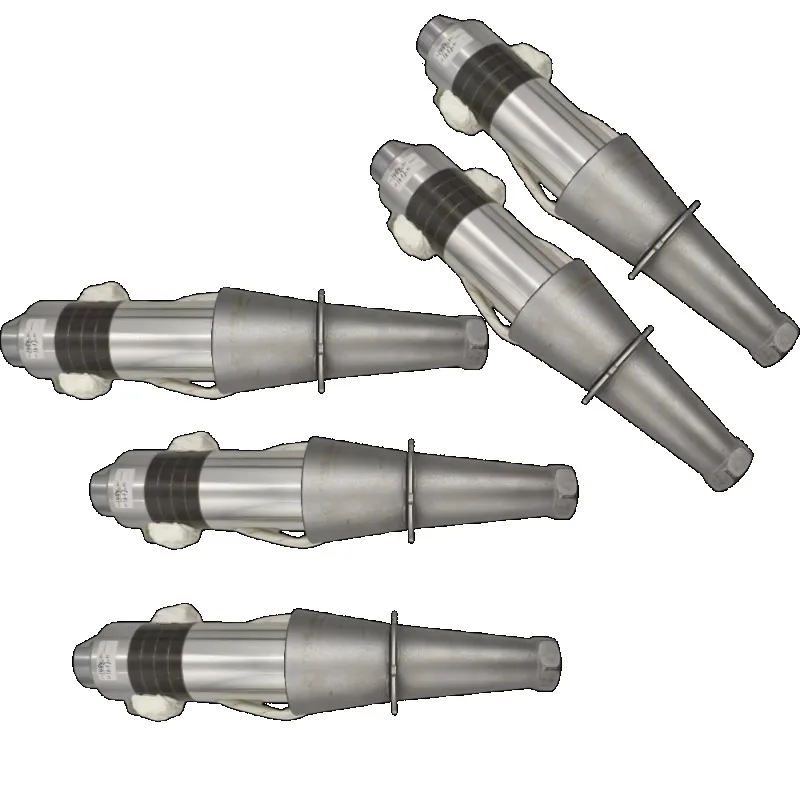 4500W 15kHz Piezoelectric Ultrasonic Transducer For Welding New CE Certified 1 Year Warranty For PVC/PE/PP Materials.
