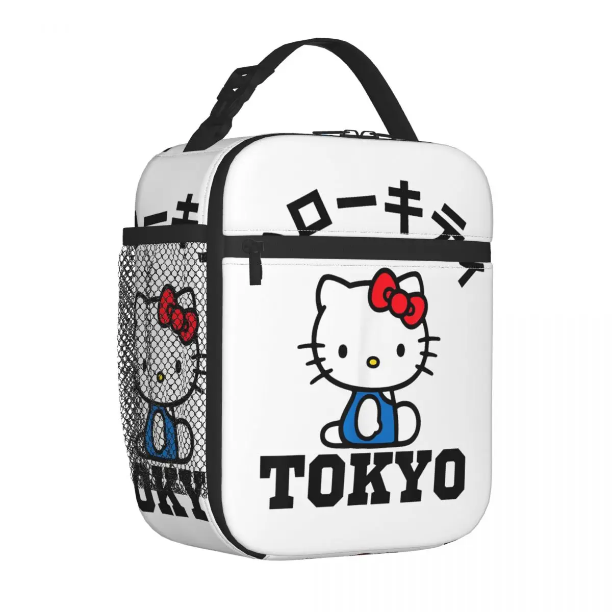 Hello Kitty Tokyo Insulated Lunch Bags High Capacity Meal Container Thermal Bag Tote Lunch Box Work Picnic Food Handbags