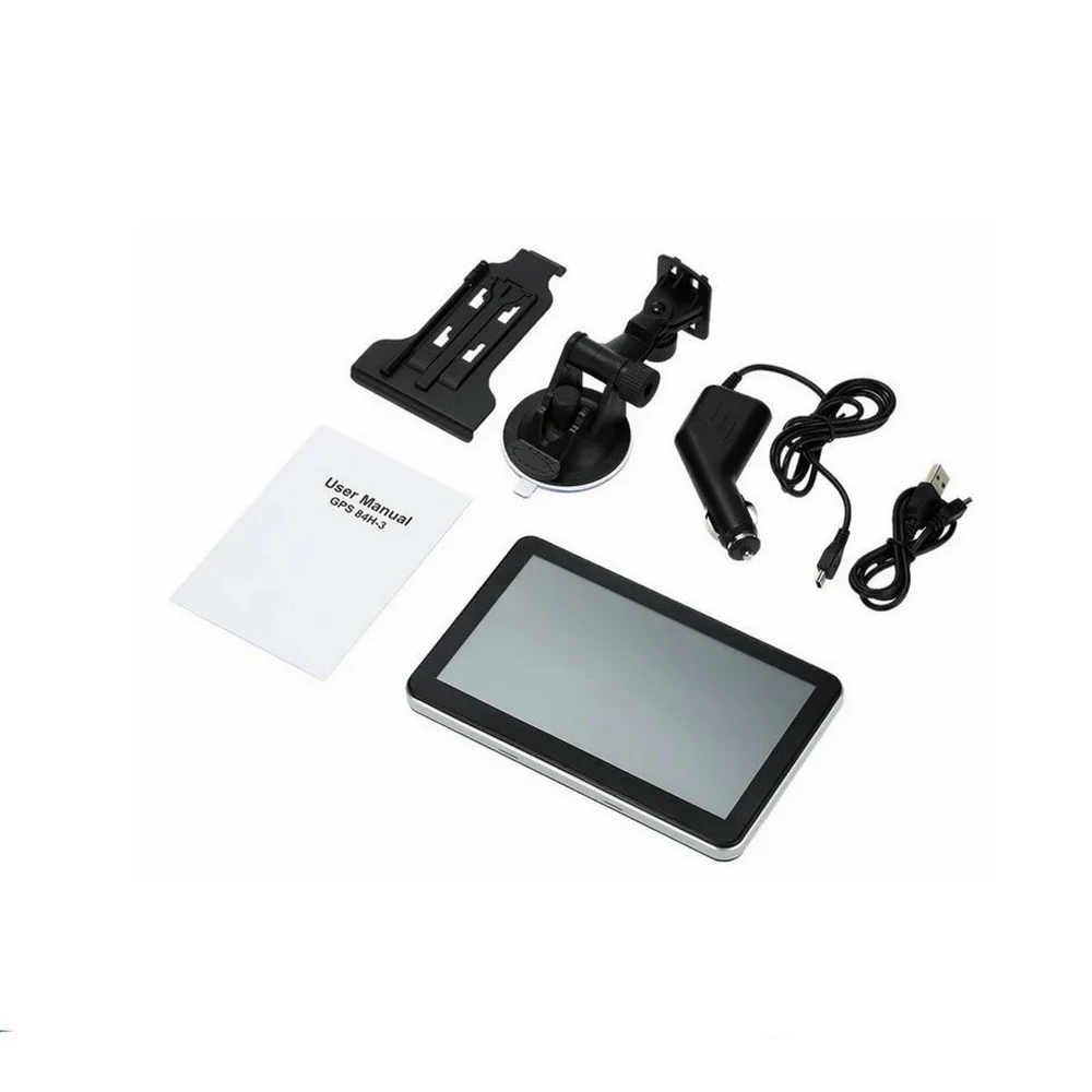 Portable 7 Inch Mediatek Gps Navigator Windows Ce 6.0 Car Gps Navigation System