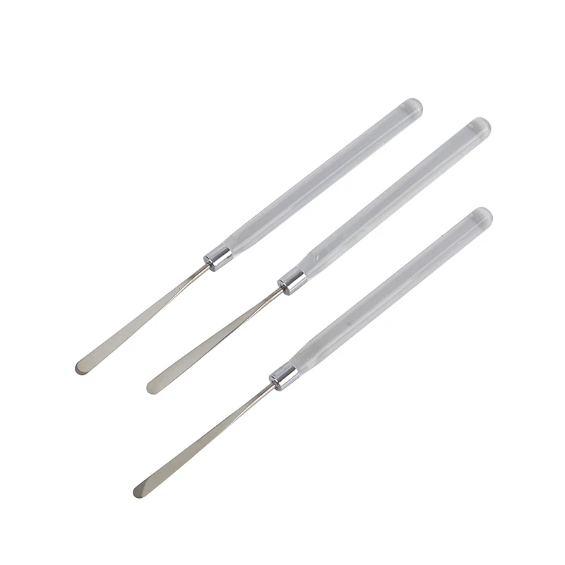 1Pcs Nail Art Stirring Rod Stainless Steel Acrylic Powder Liquid UV Gel Stirring Tool Spatula Pin Nail Accesories And Tools