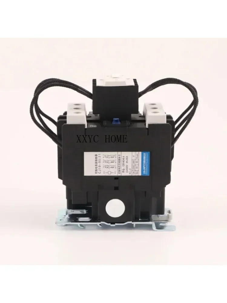 CJ19 AC  80A 95A electrical Switch-over Capacitor Contactor 50/60HZ high capacity capacitor ac contactor