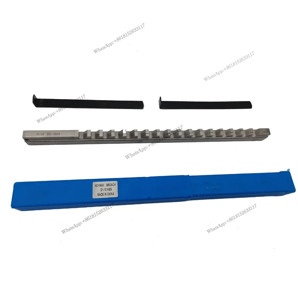 ดอกเจาะร่องกุญแจ HSS ขนาด 10 มม. แบบกด สำหรับเครื่องจักรกลซีเอ็นซี ขนาดเมตริก BB MM MM