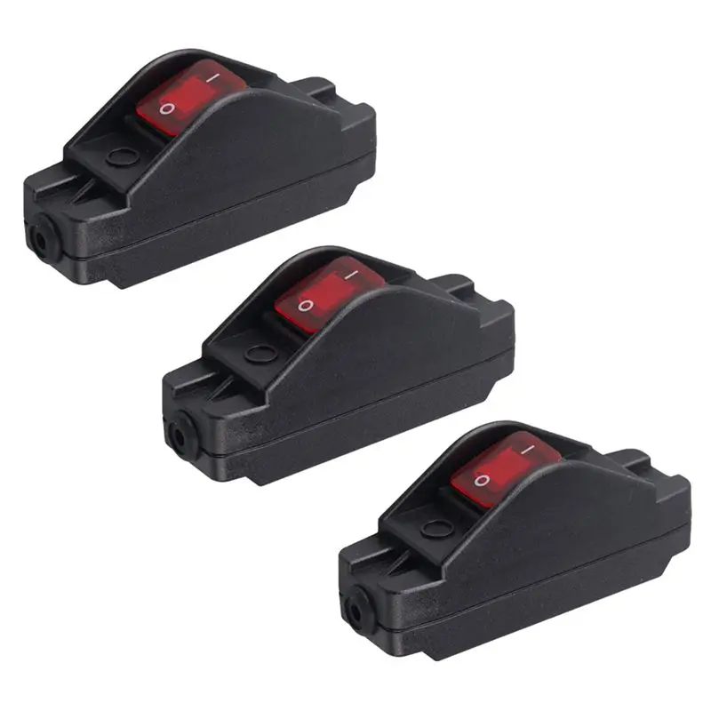 

SHGO-3X 16A 220V Встроенный шнуровой переключатель Встроенный шнуровой переключатель для электроприборов